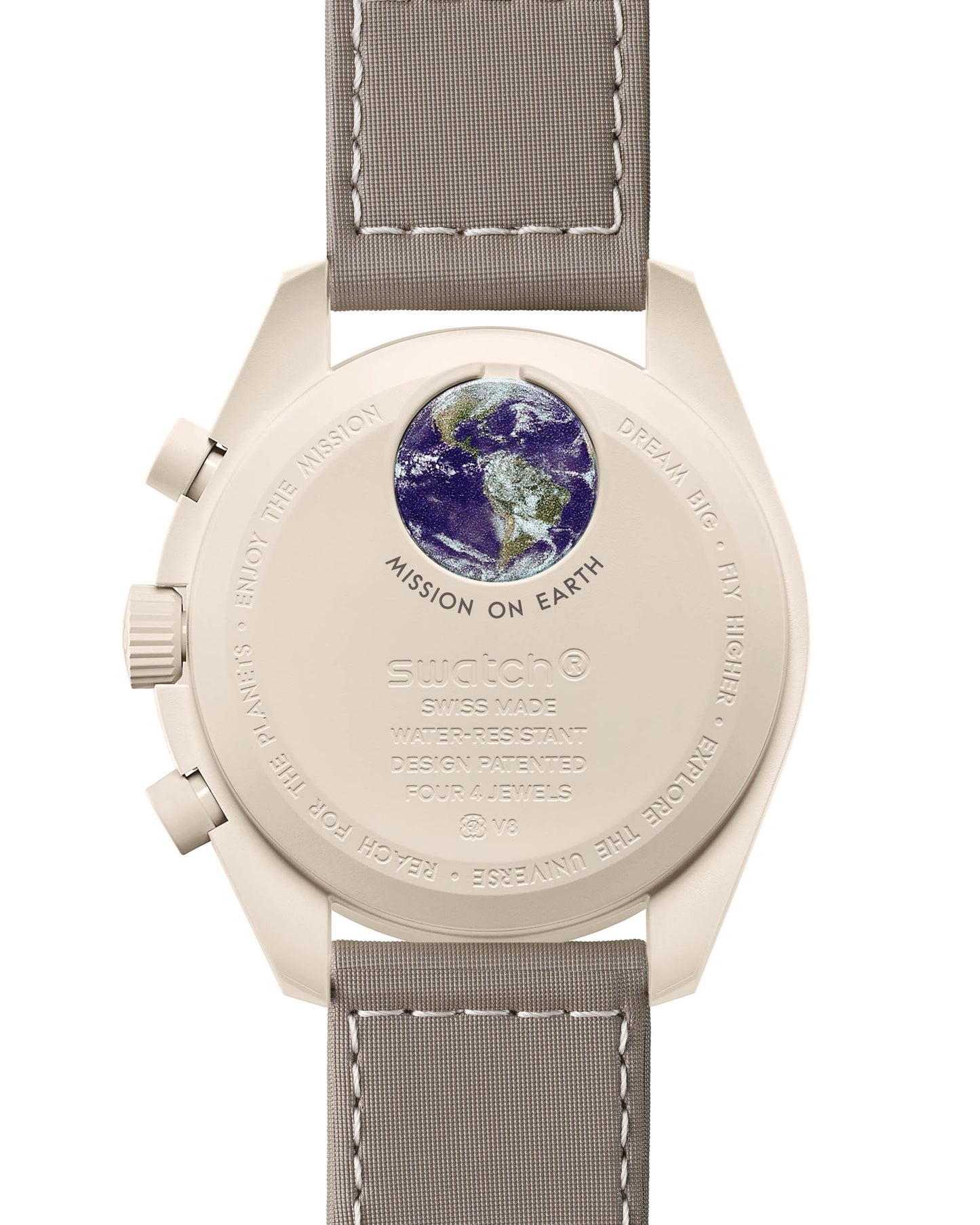 Swatch x Omega Bioceramic Moonswatch Mission on Earth - Desert