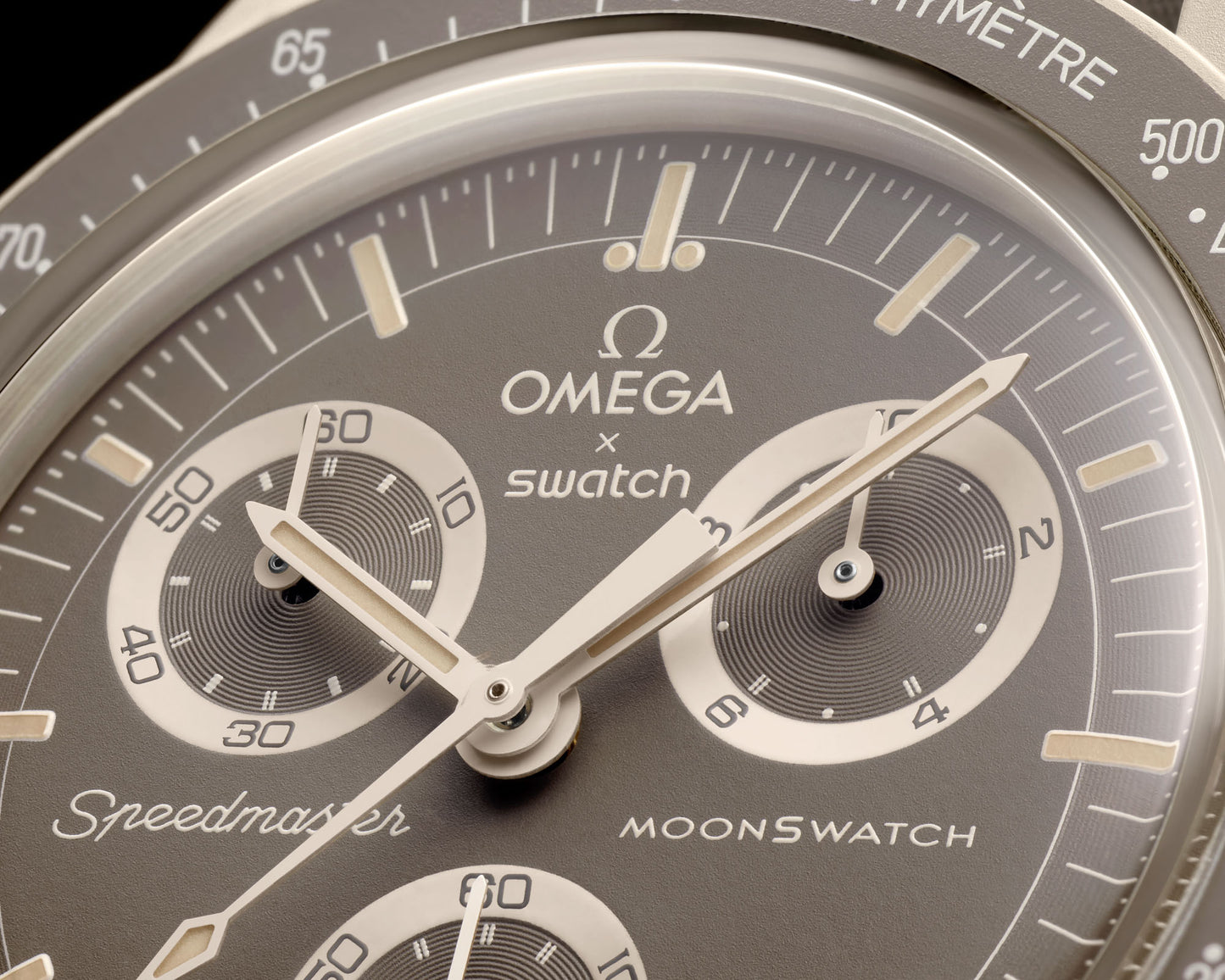 Swatch x Omega Bioceramic Moonswatch Mission on Earth - Desert