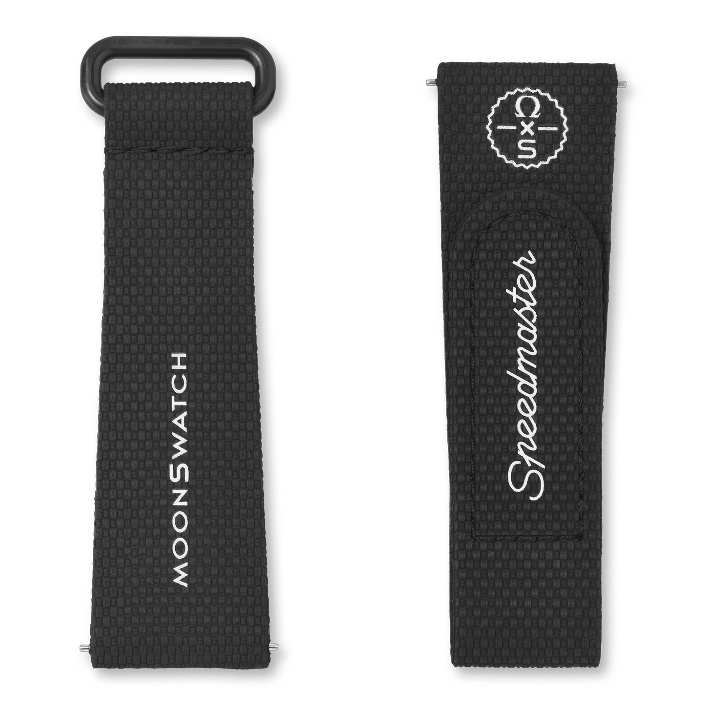 CORREA MOONSWATCH BLACK/BLACK RUBBER