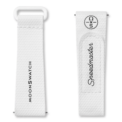 CORREA MOONSWATCH WHITE/WHITE RUBBER