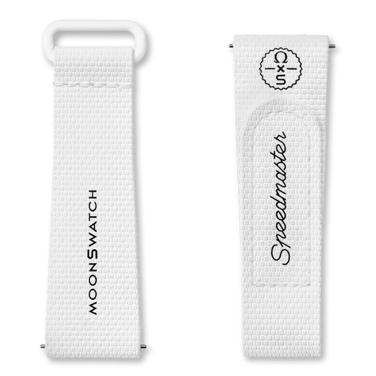 CORREA MOONSWATCH WHITE/WHITE RUBBER
