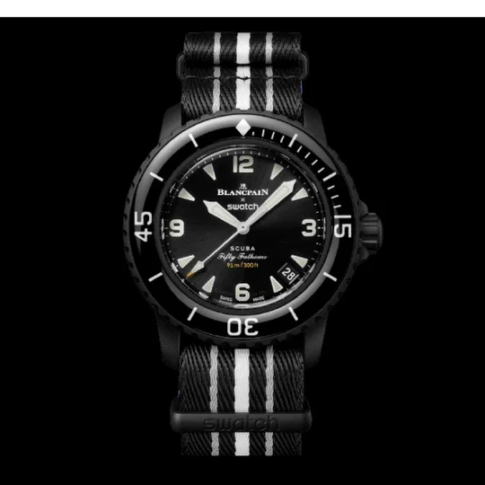 Swatch X Blancpain Fifty Fathoms 