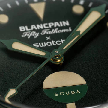 Swatch X Blancpain Fifty Fathoms "Green Abyss"