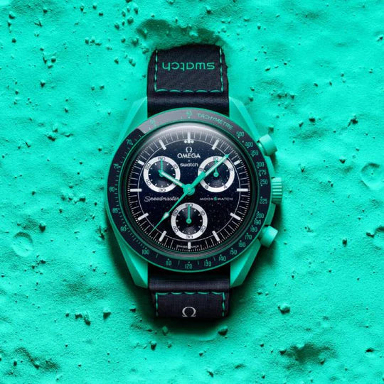 Swatch x Omega Bioceramic Moonswatch Mission on Earth - Polar