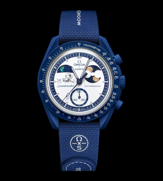 Swatch x Omega Bioceramic Moonswatch Mission to Earthphase - Moonshine Gold - SO33N701L