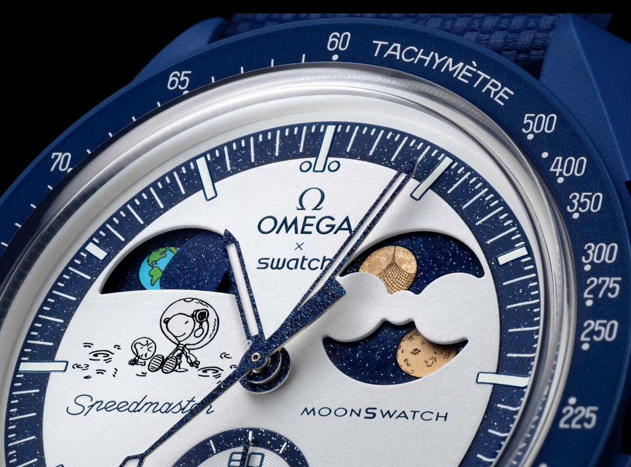 Swatch x Omega Bioceramic Moonswatch Mission to Earthphase - Moonshine Gold - SO33N701L