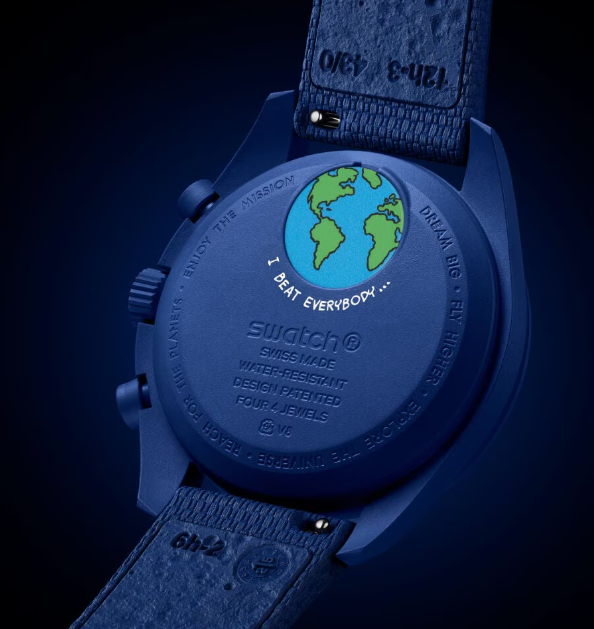 Swatch x Omega Bioceramic Moonswatch Mission to Earthphase - Moonshine Gold - SO33N701L