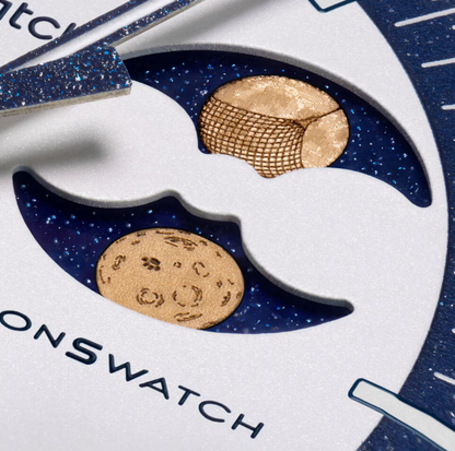Swatch x Omega Bioceramic Moonswatch Mission to Earthphase - Moonshine Gold - SO33N701L