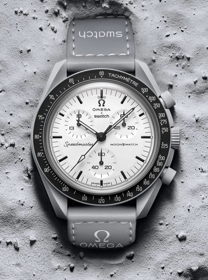 Swatch x Omega Bioceramic Moonswatch 1965