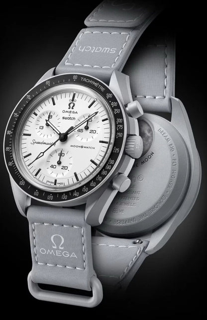 Swatch x Omega Bioceramic Moonswatch 1965 – Selected Watches Swatch x Omega Bioceramic Moonswatch 1965 – Selected Watches
